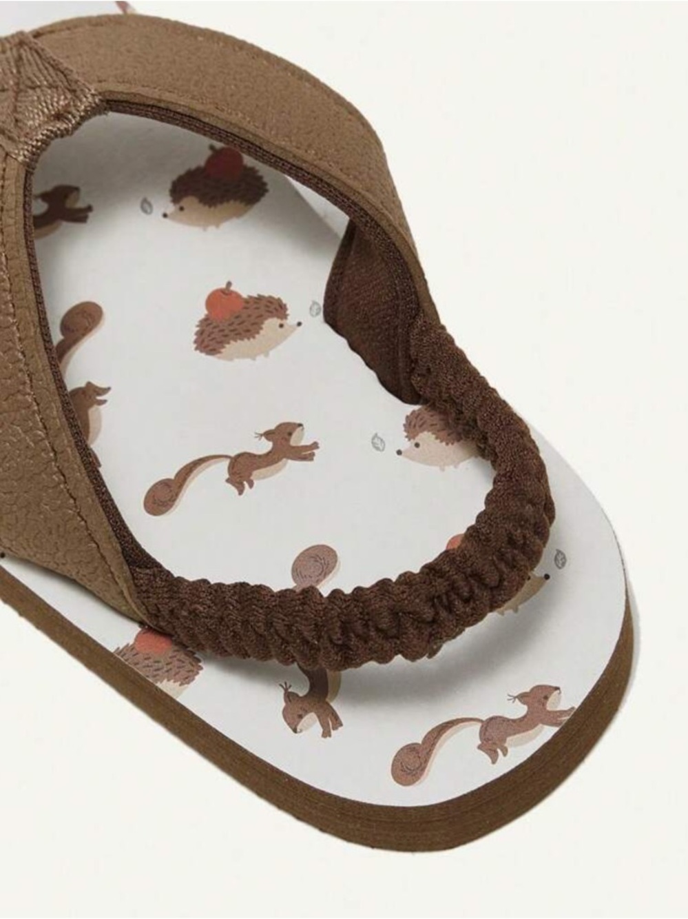 Toddler Boy Brown Flip-Flop Sandals - 5.5 - Picture 7 of 8